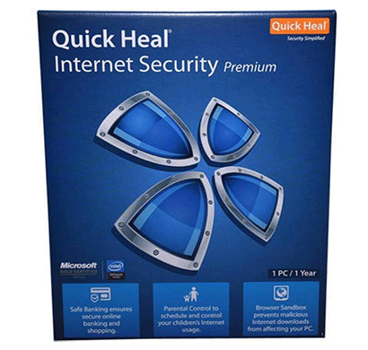 quick heal internet security latest version - 1 pc, 1 year (dvd)